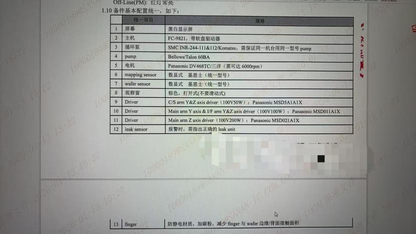二手半导体设备 TEL MARK8涂布显影机(3C)