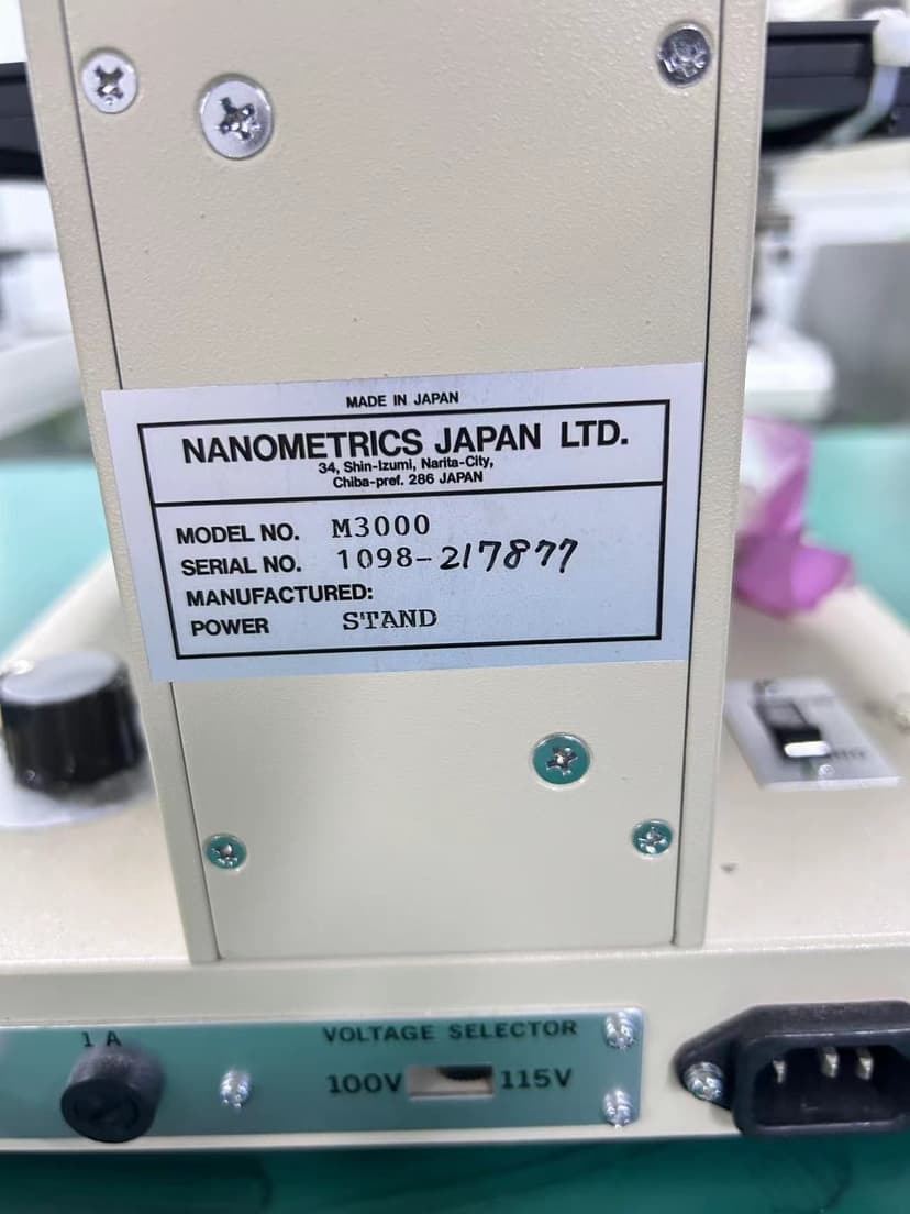 二手半导体设备 Nanometrics M3000膜厚仪