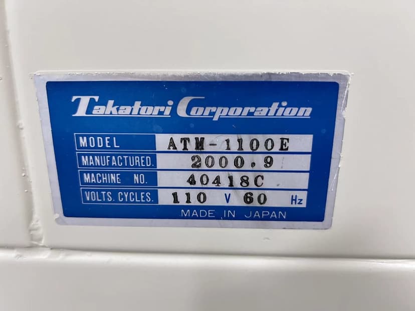 二手半导体设备 TAKATORI ATM-1100E贴膜机