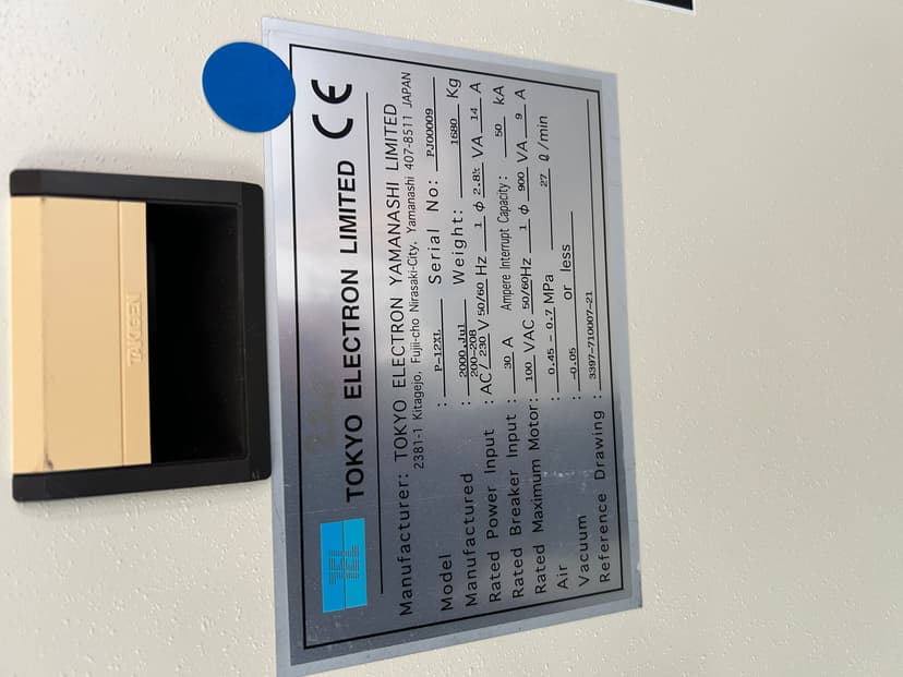 二手半导体设备 TEL P-12XL探针台