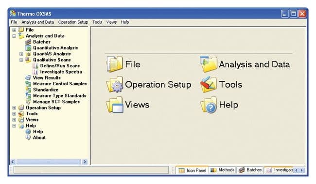 OXSAS™ 直读光谱分析软件