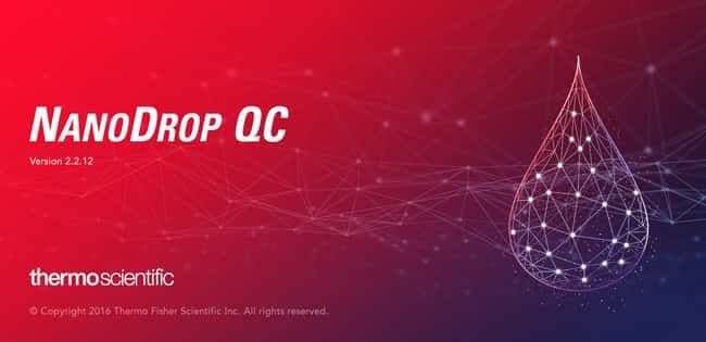 用于 NanoDrop OneC分光光度计的 NanoDrop QC 软件