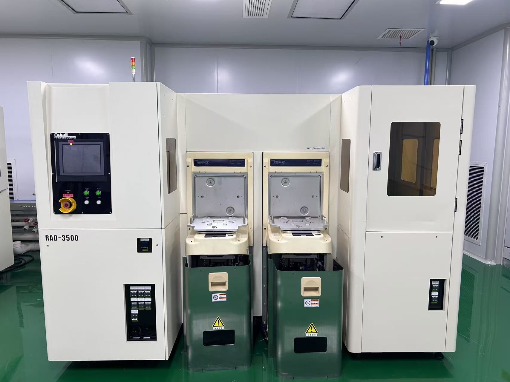 二手半导体设备 LINTEC RAD-3500F12贴膜机